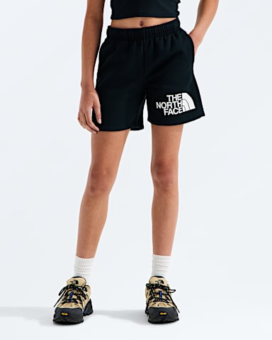 Boys Girls Evolution Half Dome Shorts TNF TNF Black HERO3