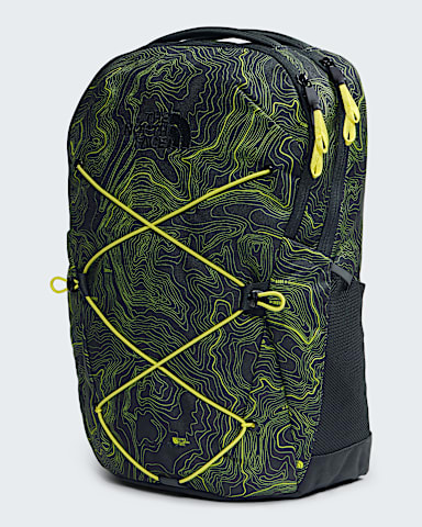 Jester Backpack  28L TNF Sun Yellow TNF Topo PrintTNF Black FRONT34