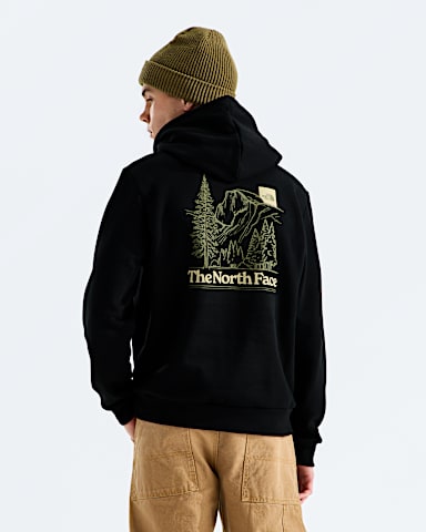Chandail capuchon standard Evolution Monte pour hommes TNF Noir TNF HERO
