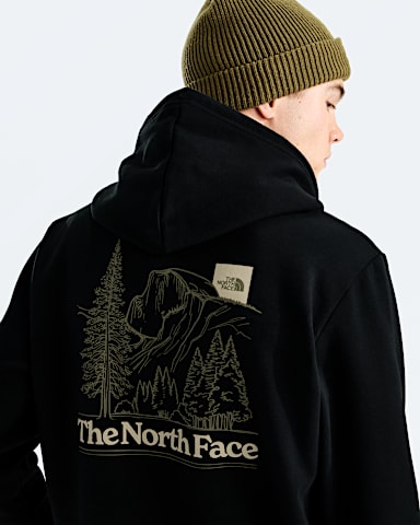 Chandail capuchon standard Evolution Monte pour hommes TNF Noir TNF HERO2