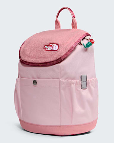 Youth Mini Explorer TNF PrimrosePale BlossomFermented Clay FRONT34
