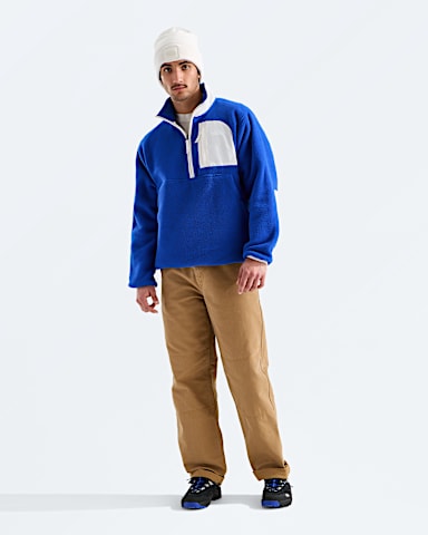 Mens Yumiori Off Peak Zip Jacket TNF TNF BlueWhite Dune HERO2