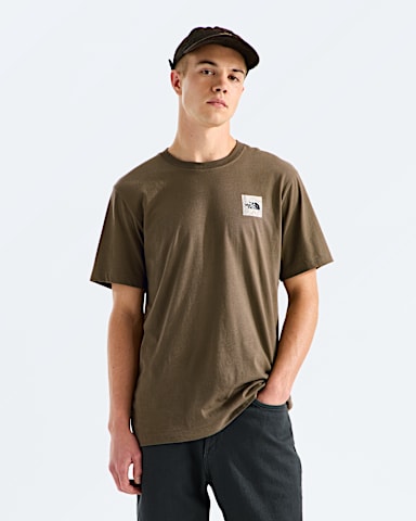 Mens Monte Regular ShortSleeve TeeGraphic TNF Caraway Seed BACK