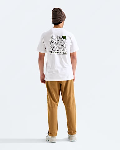 Mens Monte Reg ShortSleeve TeeGraphic TNF TNF White HERO2