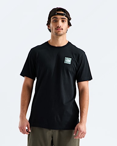 Tshirt standard Monte pour hommes imprim TNF TNF Noir BACK