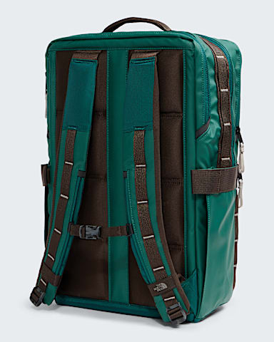 Base Camp Voyager Daypack TNF Pacific TealDark ChestnutStone Slab BACK