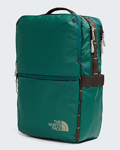 Base Camp Voyager Daypack TNF Pacific TealDark ChestnutStone Slab FRONT34