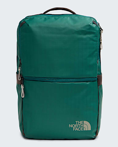 Base Camp Voyager Daypack TNF Pacific TealDark ChestnutStone Slab HERO