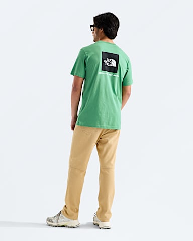 Mens Evolution Box NSE Regular ShortSleeve Tee TNF Dimmed Algae HERO2