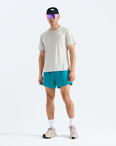 Mens Sunriser ShortSleeve TNF Cumulus Cloud HERO2