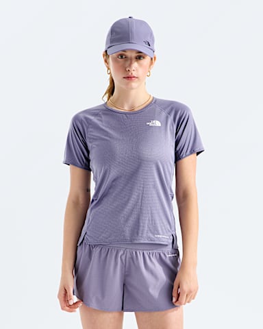 Haut manches courtes Sunriser LIGHTRANGE pour femmes TNF Prune Profond HERO