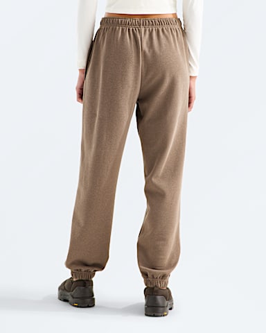 Womens Evolution Simple Dome Regular Pants TNF Garnet BACK