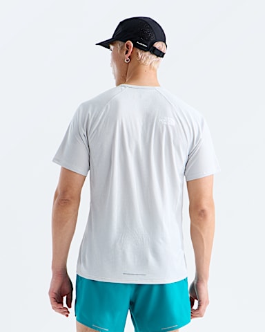 Mens Sunriser ShortSleeve TNF Cumulus Cloud BACK