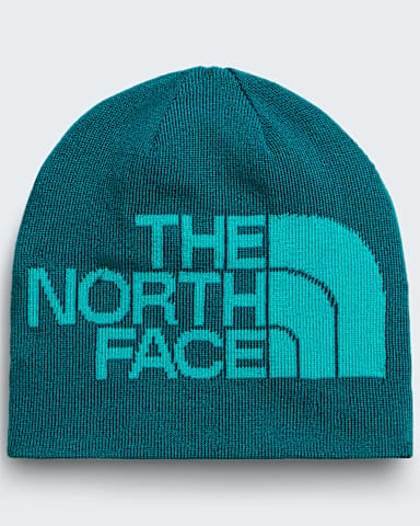 Reversible Highline Beanie TNF Restorative Teal Pacific Teal HERO