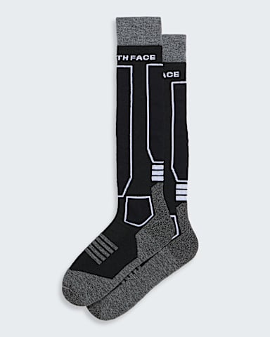 Resort Ski Socks TNF Monument Grey  TNF Black HERO