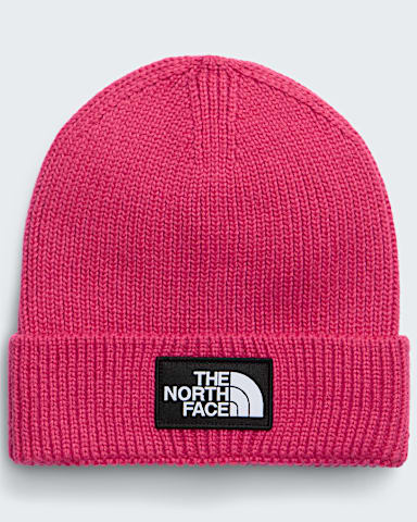 TNF Logo Box Cuffed Beanie TNF Lali Guran HERO