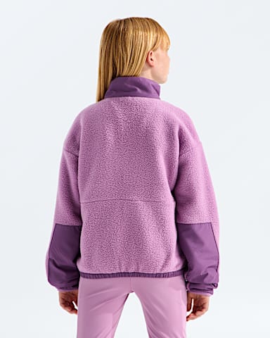 Manteau Yumiori Off Peak glissire pleine longueur pour filles TNF Lavande DiscretViolet Chroma BACK