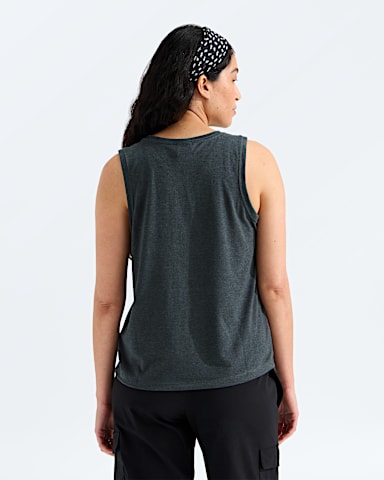 Womens TriBlend Tank TNF TNF Dark Grey Heather BACK