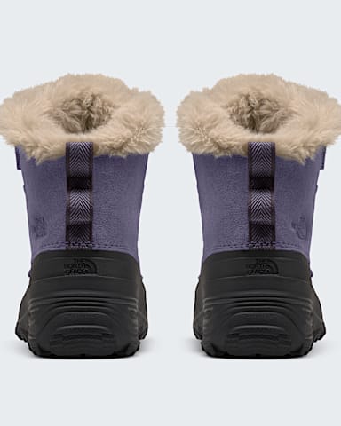 Youth Shellista V Lace Waterproof Boots TNF Grounded PlumEndless Dusk BACK