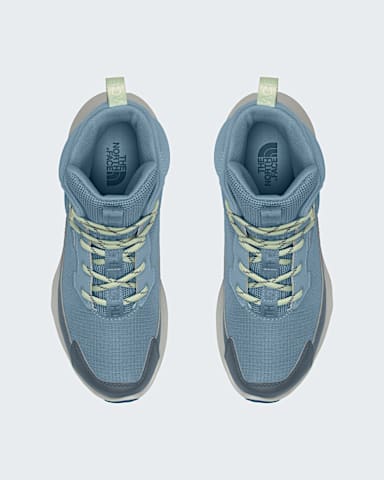 Youth Fastpack II Mid Waterproof Boots TNF Pale TealGranite Grey DETAILINSTEP