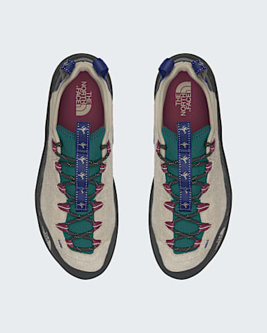 Clyffe Trek Shoes TNF Pacific TealBold Blue DETAILINSTEP