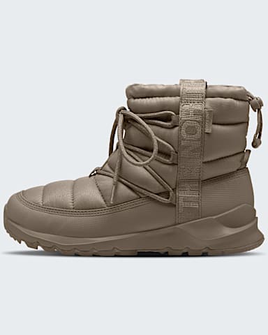 Womens THERMOBALL Lace Up Waterproof Boots TNF Garnet Timeless Taupe HERO