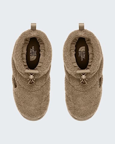 Nuptse Traction Chukka Fleece TNF Silt BrownDark Chesnut DETAILINSTEP