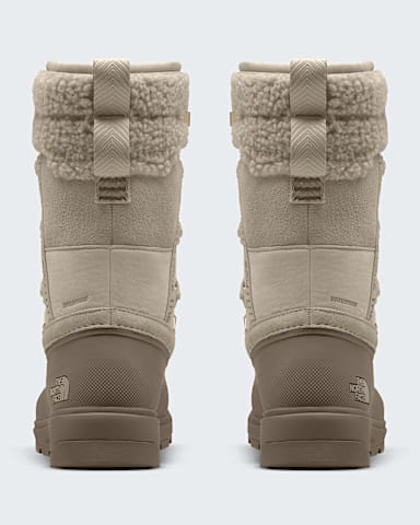 Womens Shellista VI Mid Waterproof Boots TNF Timeless Taupe  Garnet BACK
