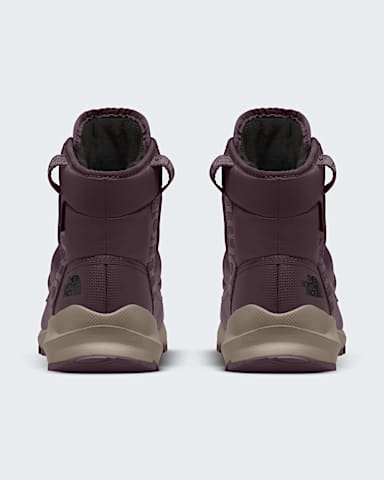 Womens THERMOBALL Lace Up Luxe Waterproof Boots TNF Deep BurgundyBurgundy Crush BACK