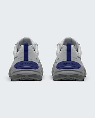 Mens Fastpack Waterproof Shoes TNF Glacier GrayBold Blue BACK