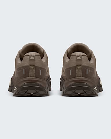 Womens Offtrail Hike GORETEX Shoes TNF GarnetSmokey Brown BACK