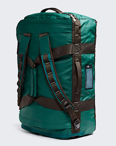 Base Camp Voyager Duffel62L TNF Pacific TealDark ChestnutStone Slab BACK