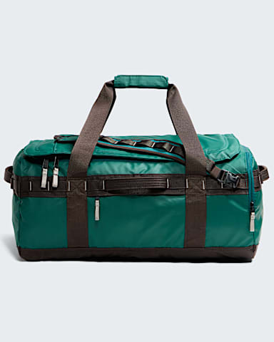 Base Camp Voyager Duffel62L TNF Pacific TealDark ChestnutStone Slab HERO