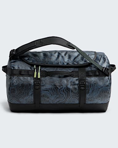 Base Camp DuffelS TNF TNF Black Glowing Topo Print HERO