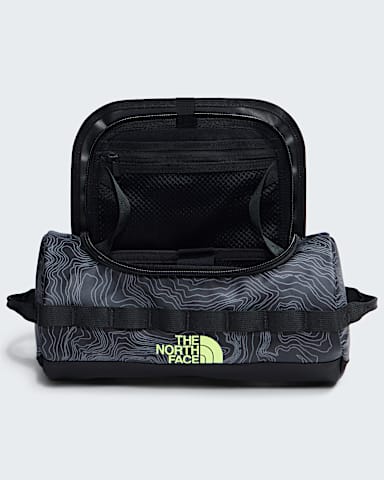 Base Camp Travel CanisterL TNF TNF Black Glowing Topo Print INT
