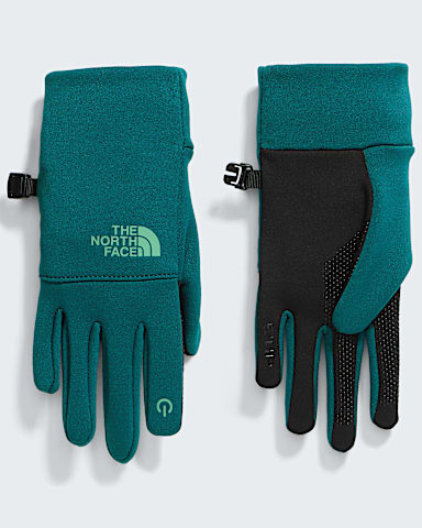 Gants Recycled Etip pour enfants TNF Pacific Teal HERO