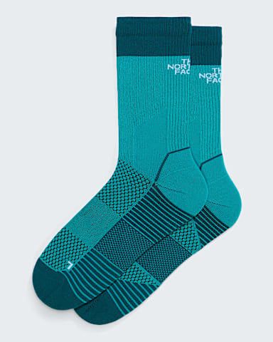 Trail Run Sock Crew TNF Restorative Teal Pacific Teal HERO