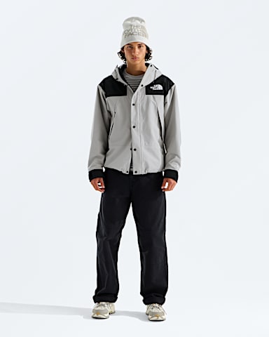 Mens DRYVENT Mono Mountain Jacket TNF Stone SlabTNF Back HERO2
