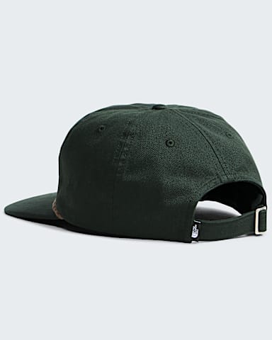 Norm 5Panel Hat TNF Bottle Green Snow Patch BACK