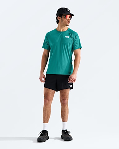 Mens Sunriser ShortSleeve TNF Restorative Teal HERO2