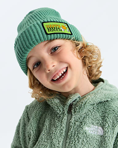 Bonnet doubl Salty pour enfants TNF Dimmed AlgaeHike Patch MODELBACK