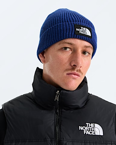 Tuque revers avec logo TNF TNF Bleu Vif MODELBACK