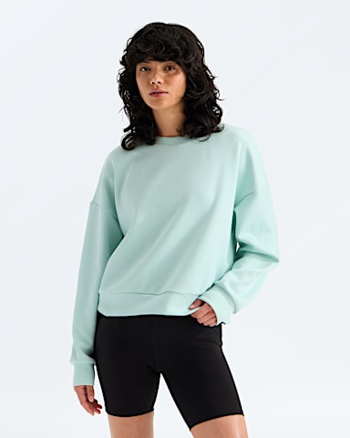 Womens Jaida Crew TNF Opal Frost HERO