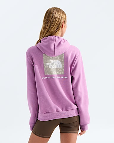 Womens Glacier Drift Regular Hoodie TNF Hushed Lavender HERO