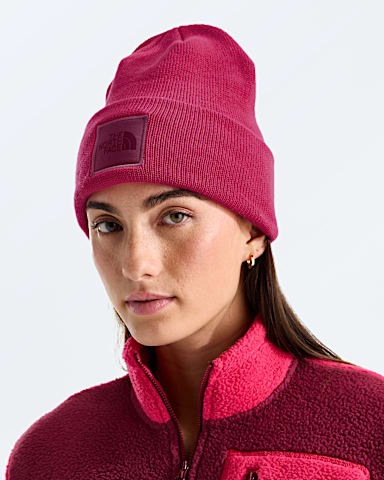 HW Dock Worker Beanie TNF Lali Guran MODELBACK