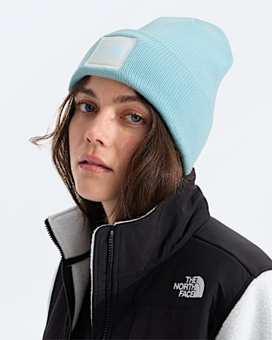 HW Dock Worker Beanie TNF Glacier MODELBACK