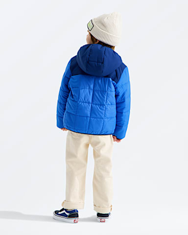 Kids Boys Reversible Shasta FullZip Hooded Jacket TNF Active BlueBold Blue BACK