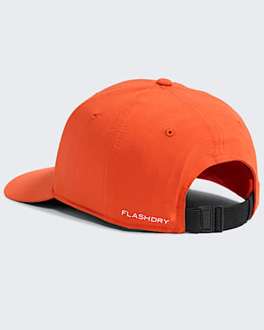 66 FLASHDRY Hat TNF Lava Red BACK