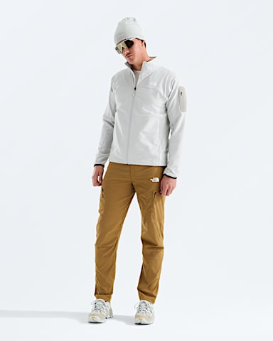 Mens Tek Approach Jacket TNF Cumulus CloudStone Slab HERO2