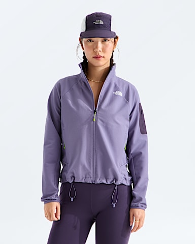Womens Tek Approach Jacket TNF Grounded PlumEndless Dusk Main